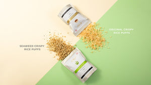 CHU Collagen Crispy Rice Puffs - Website Banner