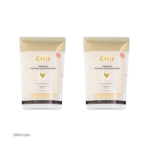 CHU Chicken Collagen Soup Packaging 1-Litre (2x500ml)