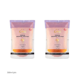 CHU Laksa Soup Packaging 1-Litre (2x500ml)